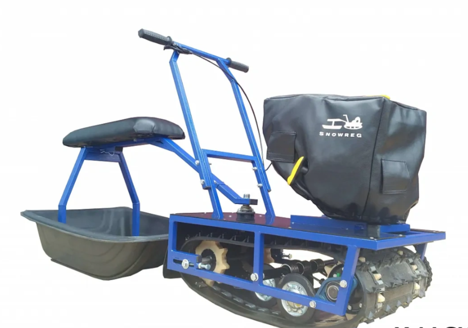 Мини-мотобуксировщик Альбатрос-М с фарой в Таганроге