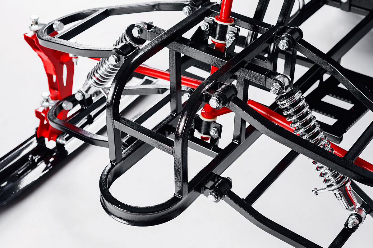 Лыжный модуль IKUDZO TERRAIN с подогревом ручек металлические лыжи в Таганроге