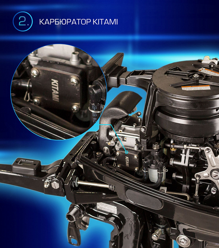 Лодочный мотор MARLIN PROLINE MP 9.9(20) AMHL FORCE в Таганроге