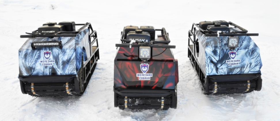 Мотобуксировщик Irondog (Железная собака) M500 15 Камуфляж Охотник в Таганроге