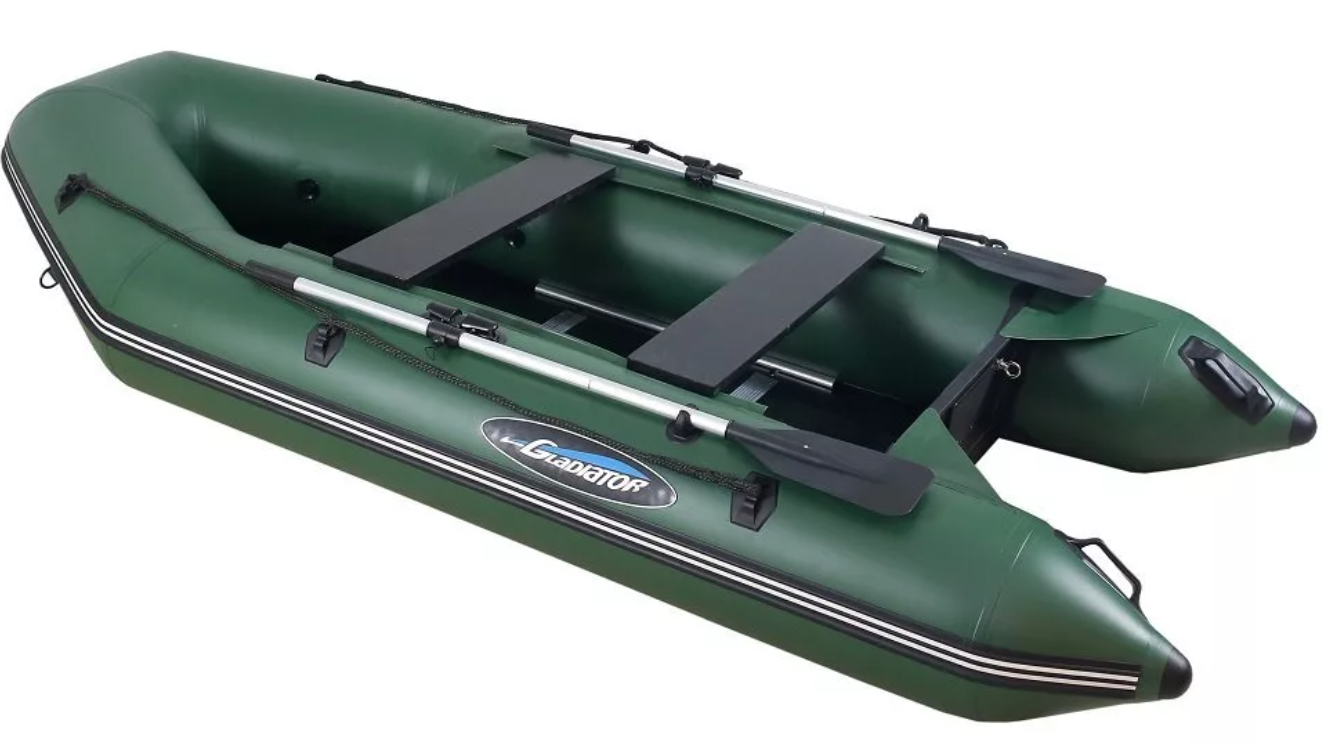 МОТОРНО-ГРЕБНАЯ ЛОДКА ПВХ GLADIATOR A 320 ТК С ФАНЕРНЫМ ПОЛОМ в Таганроге