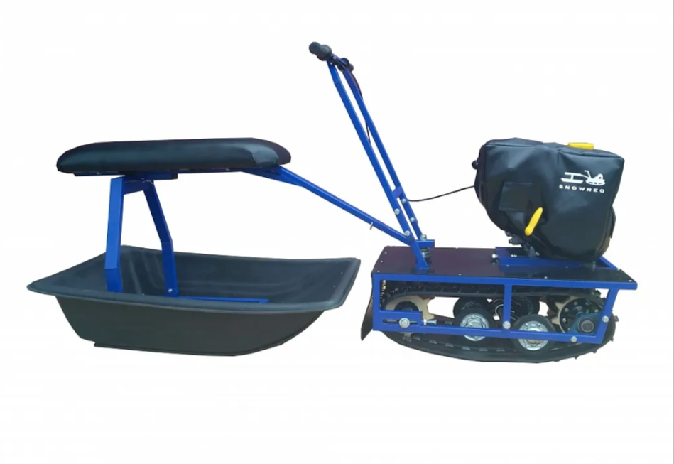 Мини-мотобуксировщик Альбатрос-М с фарой в Таганроге