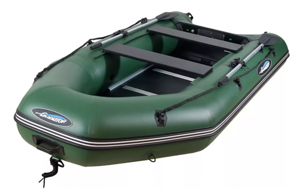 МОТОРНО-ГРЕБНАЯ ЛОДКА ПВХ GLADIATOR A 320 ТК С ФАНЕРНЫМ ПОЛОМ в Таганроге