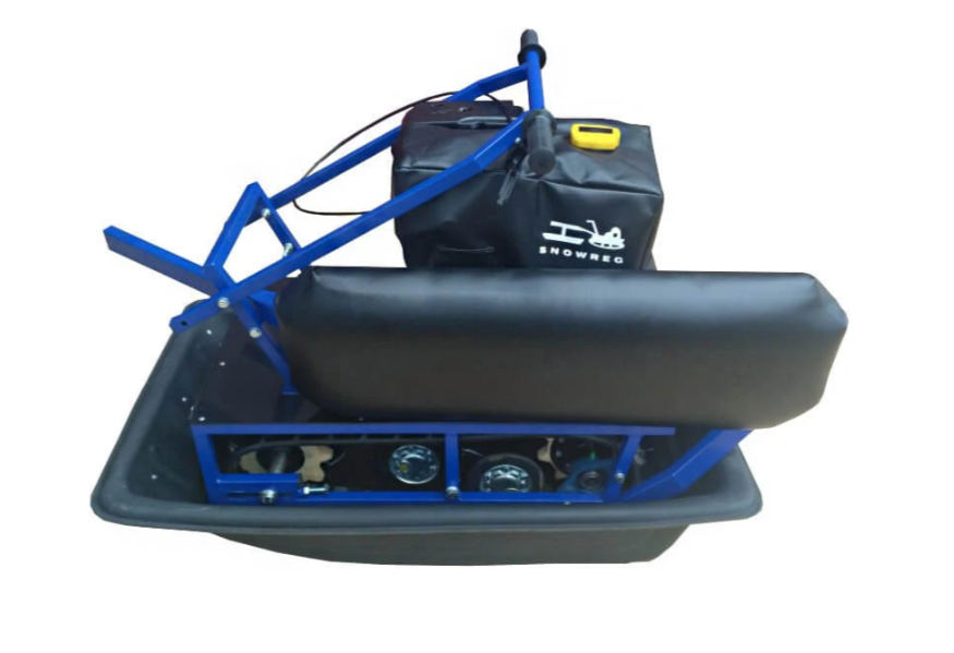 Мини-мотобуксировщик Альбатрос-М с фарой в Таганроге