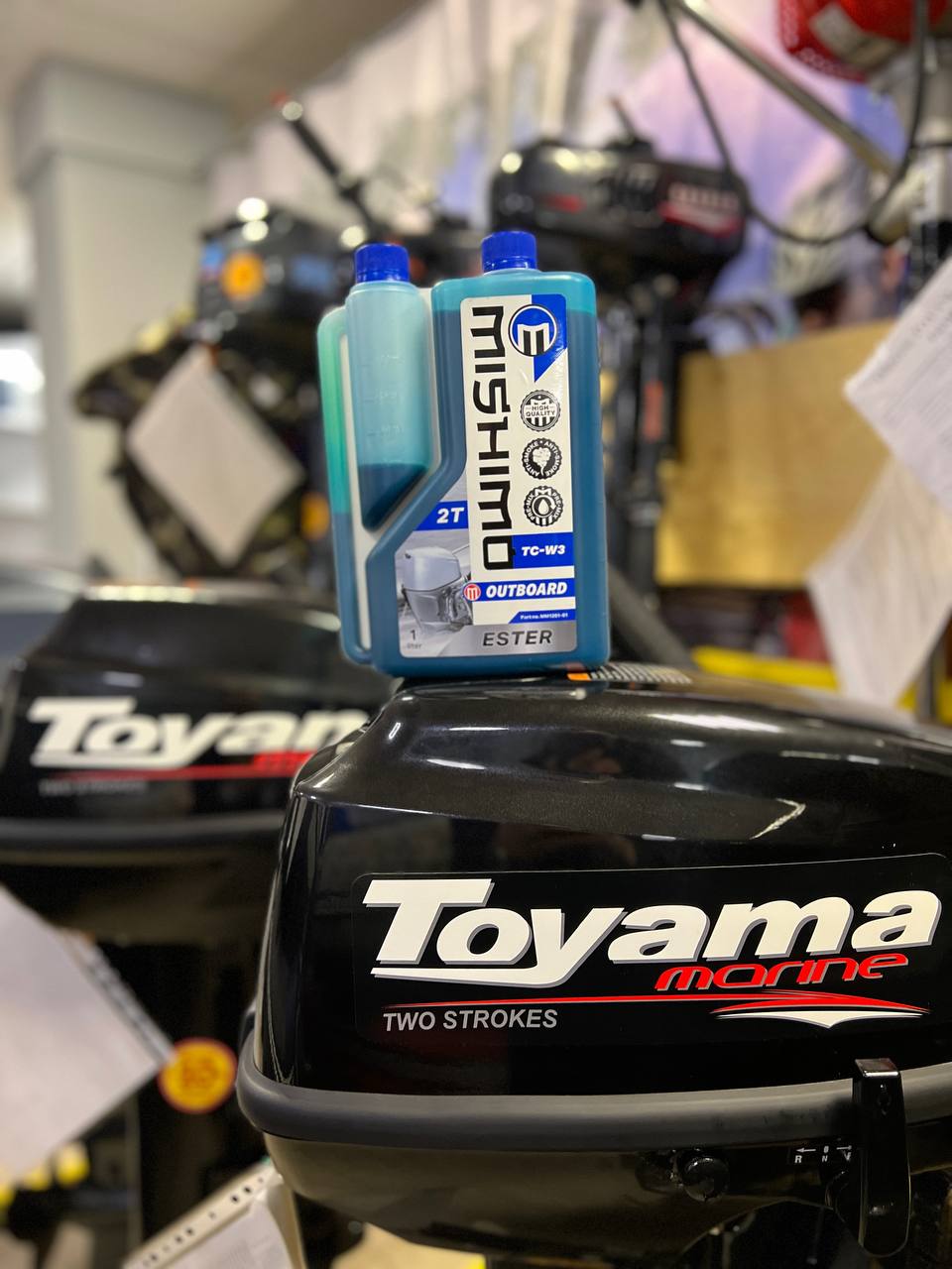 Масло MISHIMO 2T OUTBOARD (ESTER) полусинтетика 1 л в Таганроге