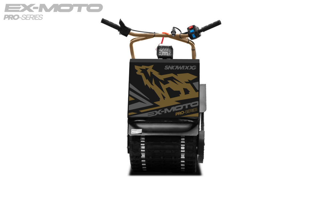 Мотобуксировщик EX-MOTO SNOWDOG S380 8л.с. в Таганроге