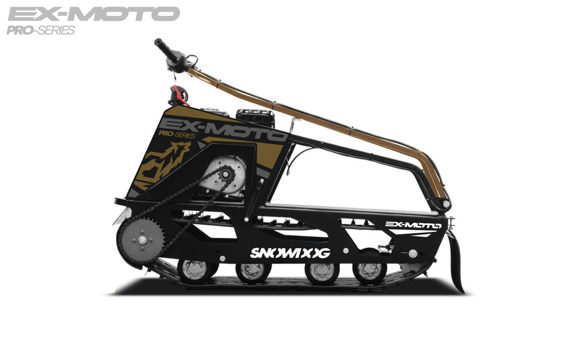 Мотобуксировщик EX-MOTO SNOWDOG S380 8л.с. в Таганроге