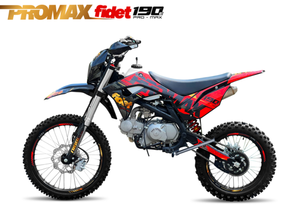 Мотоцикл (питбайк) PROMAX FIDET (ФАЙДЕТ) 190E MAX PRO LUX 19/16 в Таганроге