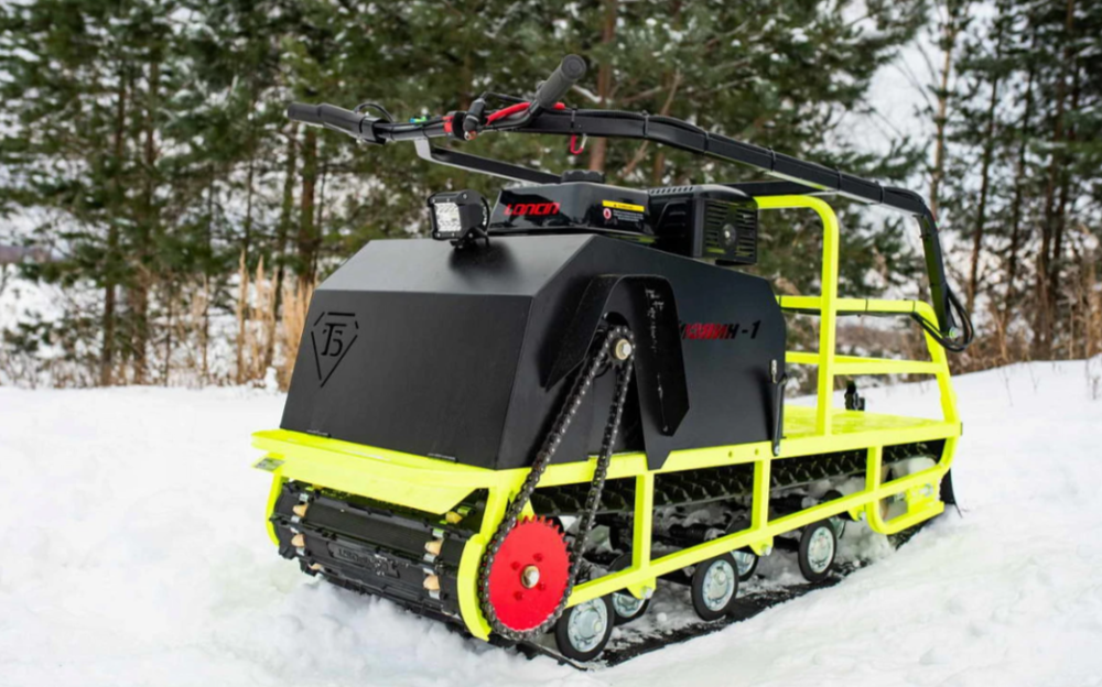 Мотобуксировщик Бурлак ХОЗЯИН-1 (капот металл) в Таганроге