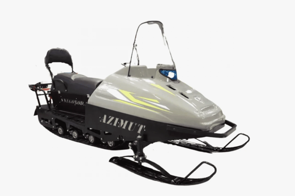 Миниснегоход Бурлак Азимут 20 л.с. , эл.запуск, реверс, тормоз гидравл, капот серый в Таганроге