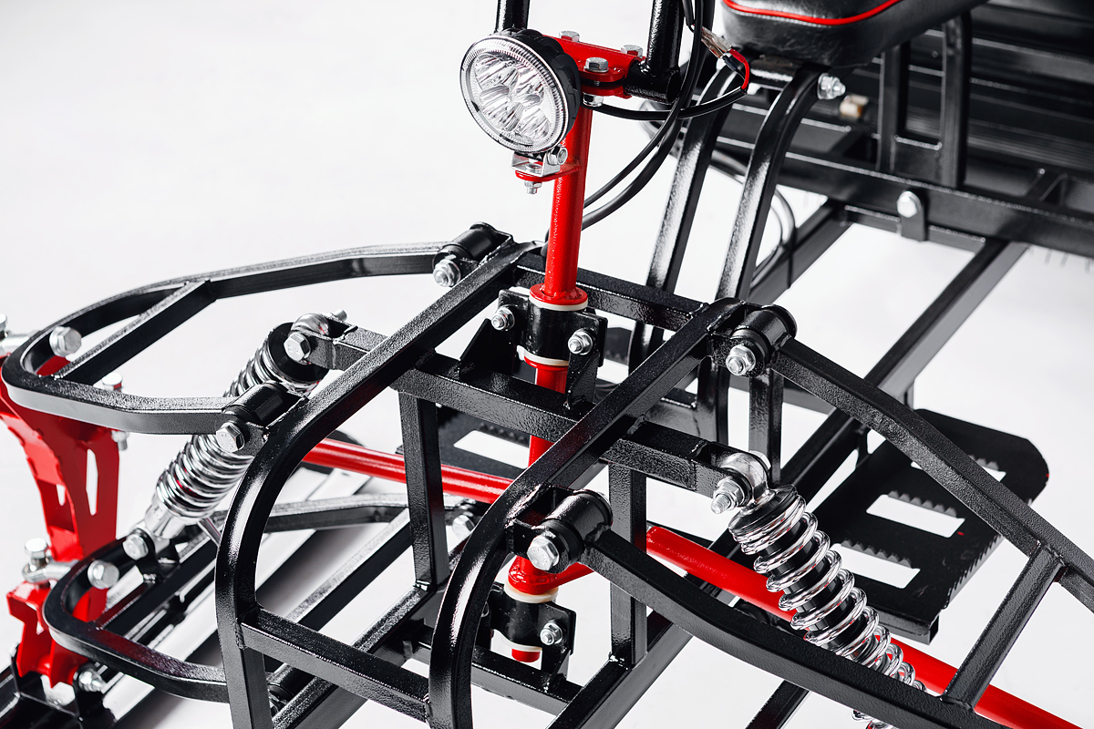 Лыжный модуль IKUDZO TERRAIN с подогревом ручек металлические лыжи в Таганроге