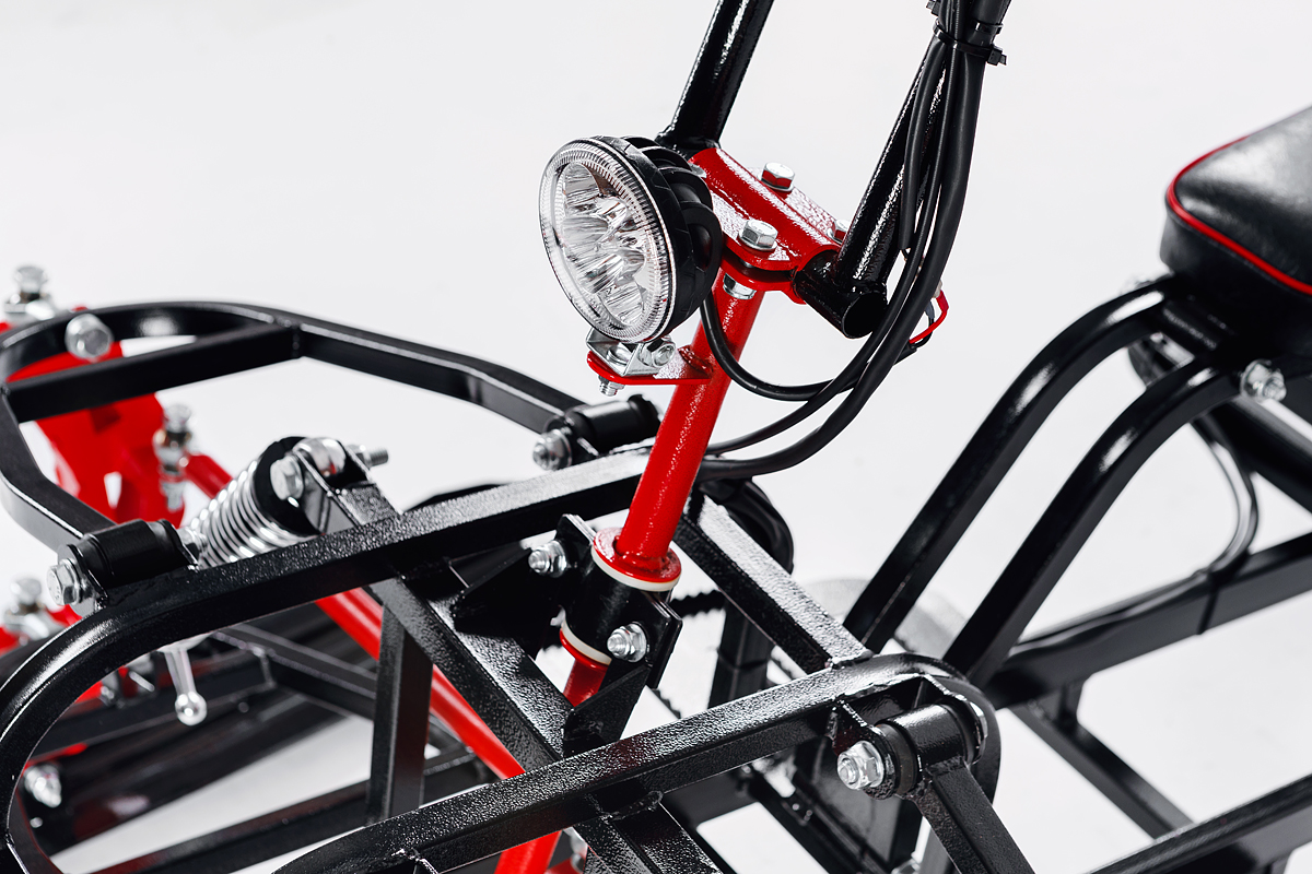 Лыжный модуль IKUDZO TERRAIN с подогревом ручек металлические лыжи в Таганроге