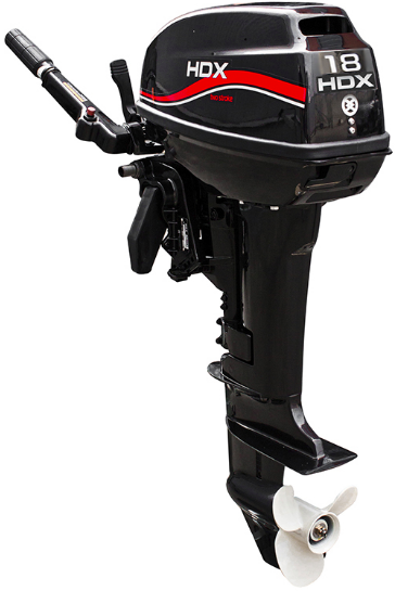 Лодочный мотор 2-х тактный HDX R series TE 18 BMS в Таганроге