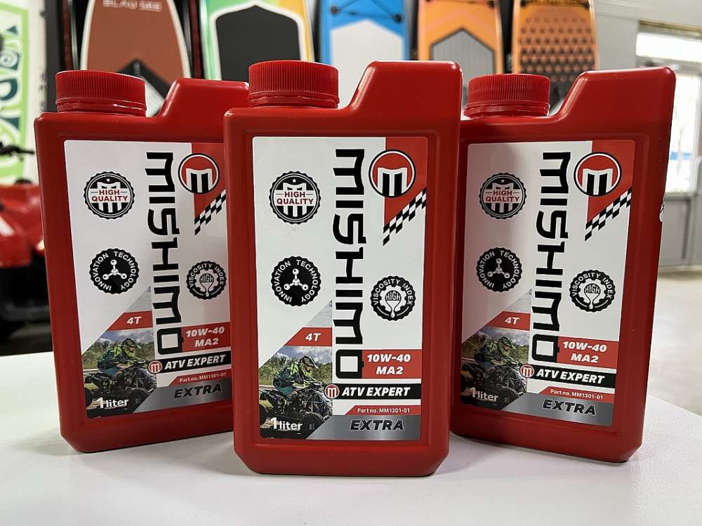 Масло MISHIMO 4T ATV EXPERT (EXTRA) 10w40 1 л в Таганроге