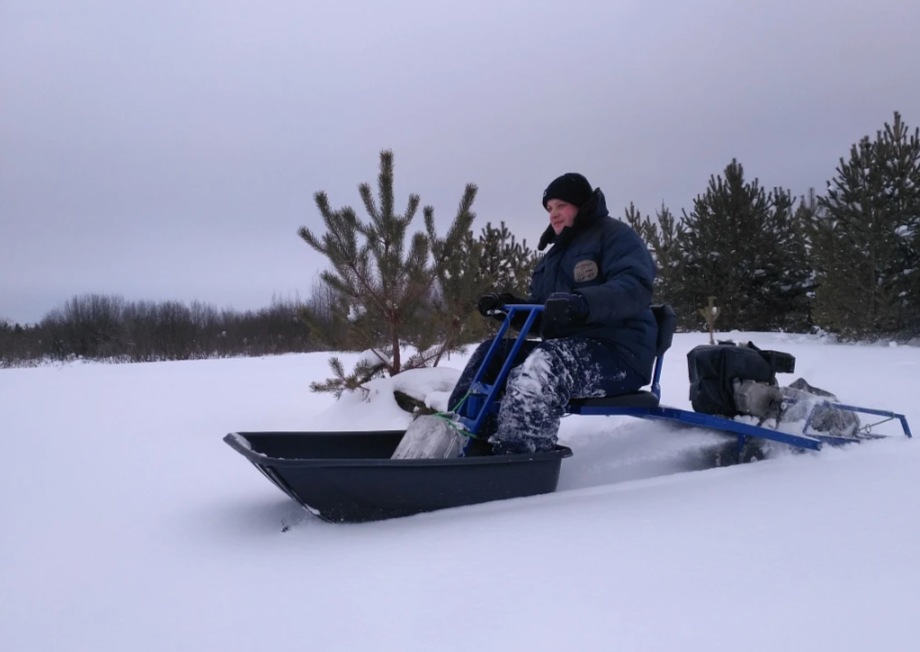 Мотобуксировщик толкач Альбатрос-XL8 с модулем. Без фары, тележки в Таганроге
