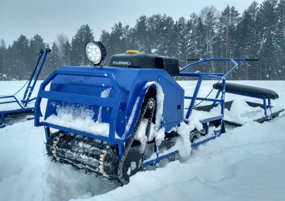 Мотобуксировщик Альбатрос-XLV 9 мини, тележки, 1250 мм в Таганроге