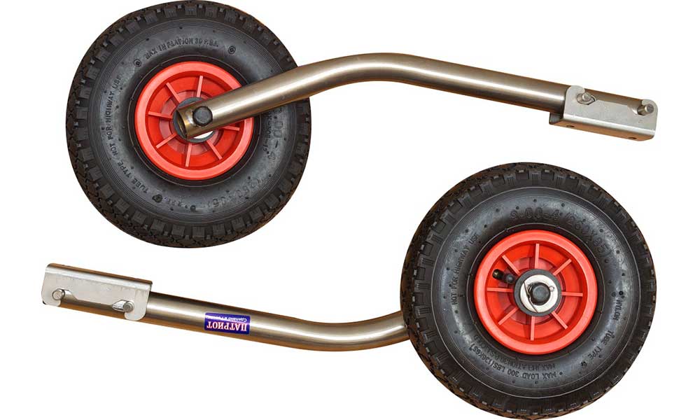 Транцевые колеса модульные удлиненные из нержавеющей стали в Таганроге