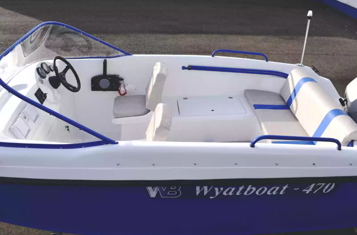 Комбинированный катер Wyatboat-470 в Таганроге Комбинированный катер Wyatboat-470 в Таганроге