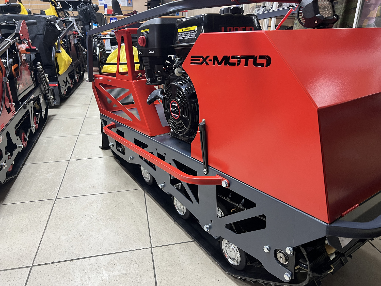 Мотобуксировщик EX-MOTO SNOWDOG S500 15л.с в Таганроге