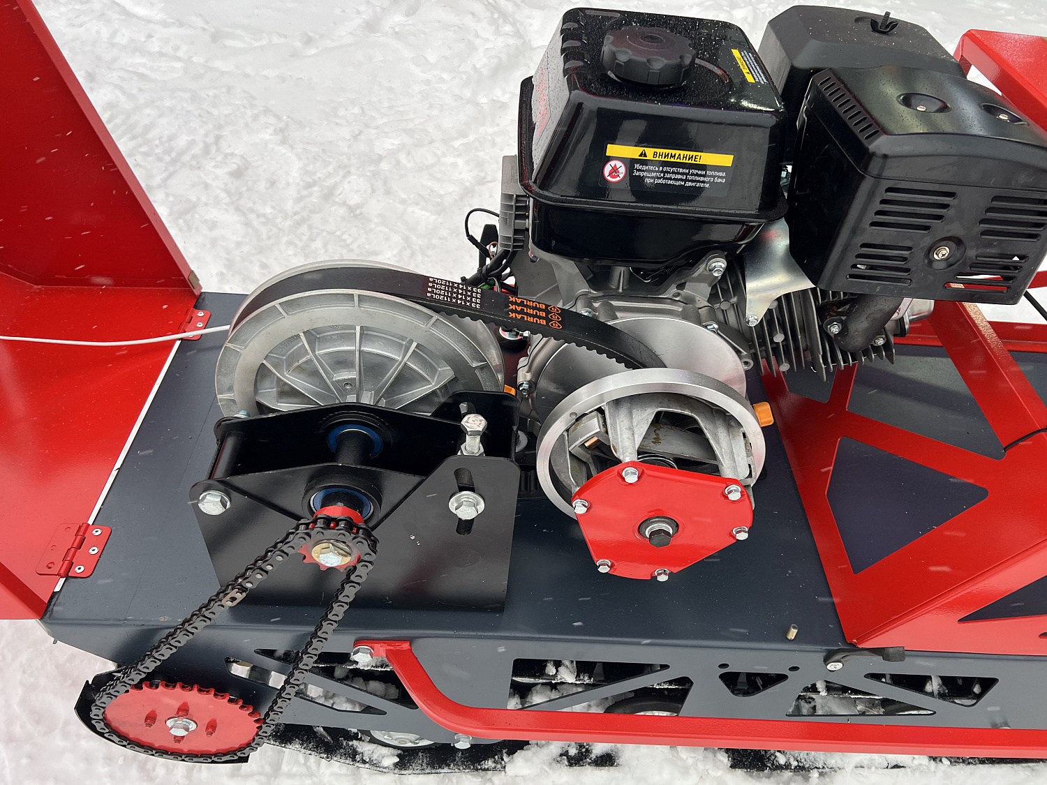 Мотобуксировщик EX-MOTO SNOWDOG S500 15л.с в Таганроге