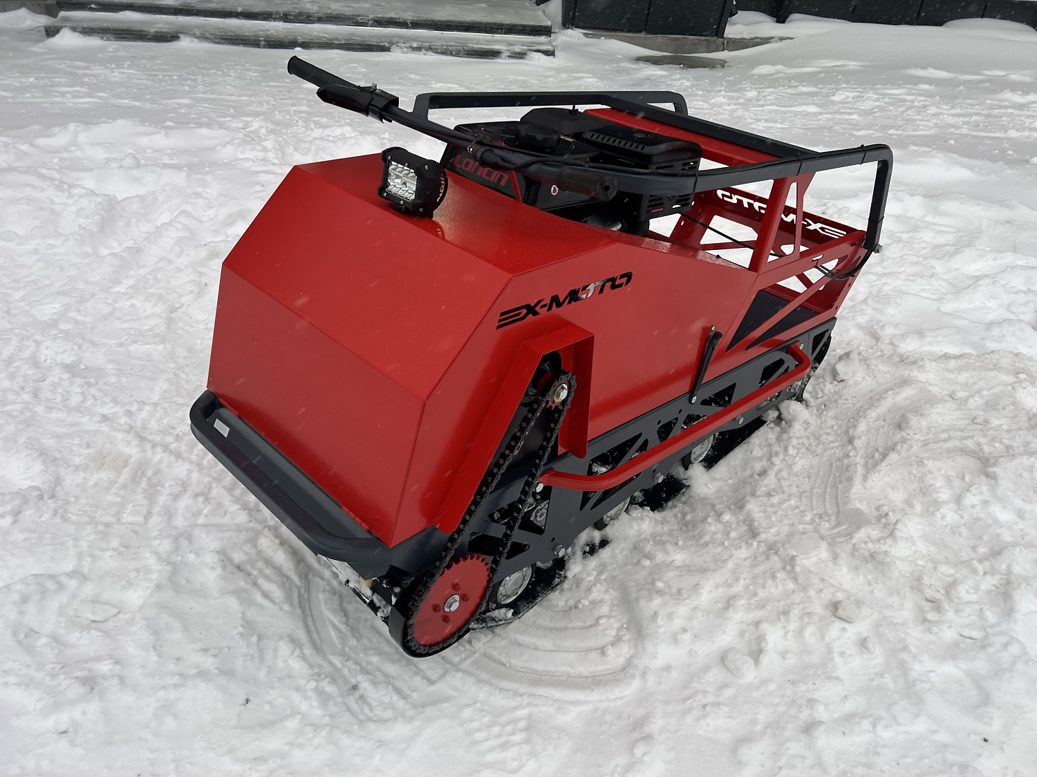 Мотобуксировщик EX-MOTO SNOWDOG S500 15л.с в Таганроге